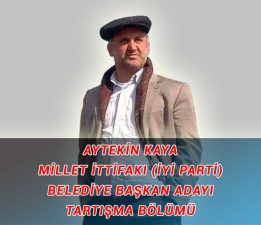 Aytekin Kaya – Millet İttifakı Belediye Başkan Adayı