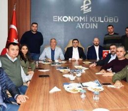 Başkan Kale Ekonomi Kulübünü Ziyaret Etti