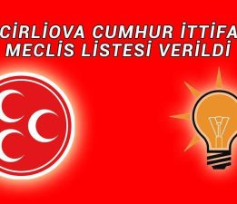 Cumhur İttifakı Meclis Listesi Belli Oldu