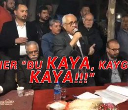 DSP’li Yener “Bu Kaya, Kaygan Kaya!”