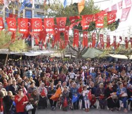 Kale, Sulu Park’ta Miting Düzenledi