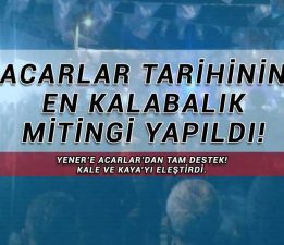 Acarlar, Yener’le Tarih Yazdı!