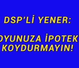 DSP’li Yener, Arzular ve Eğrek’teydi