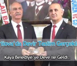 İncirliova’da Devir Teslim Gerçekleşti