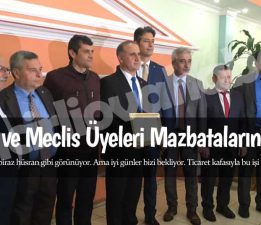 Kaya ve Meclis Üyeleri Mazbatalarını Aldı