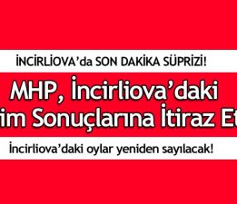 MHP, İncirliova Seçim Sonuçlarına İtiraz Etti!