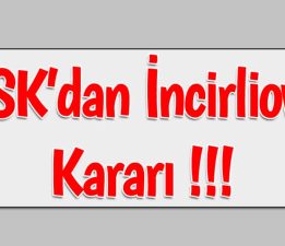 YSK’dan İncirliova Kararı