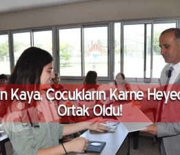 İncirliova’da Karne Heyecanı