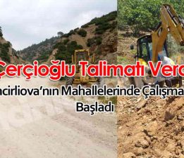 Çerçioğlu, İncirliova’nın Mahallelerine Destek Verdi