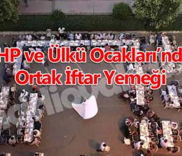 MHP ve Ülkü Ocakları’ndan İftar Yemeği