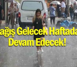 Gelecek Haftada Yağmurlu!