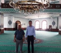 Kaymakam Sürücü’den Cami Ziyareti